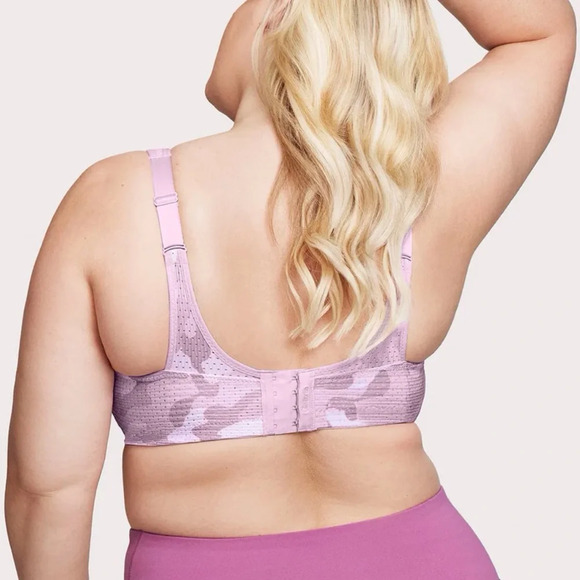 2 BRAS Glamorise 40F Sport 42F WireFree Custom MagicLift Moist Control 1064 1166 - Picture 5 of 13